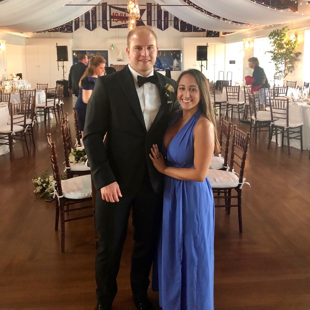 Periwinkle Maxi Dress (Lulu’s)